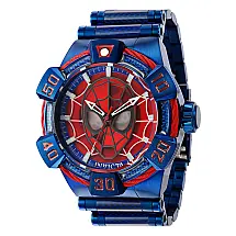 1 EDIO LIMITADA Relgio Masculino Marvel Spiderman Automtico 52mm. Azul 41019 N1, Invicta