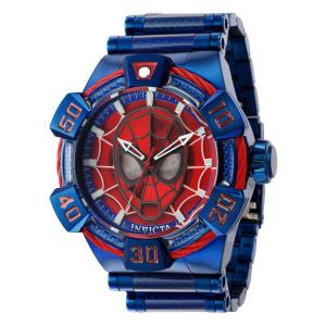 1 EDIO LIMITADA Relgio Masculino Marvel Spiderman Automtico 52mm. Azul 41019 N1, Invicta