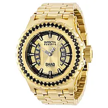 1 EDIÇÃO LIMITADA Invicta Reserve SHAQ 0,15 Quilates Diamante Automático Relógio Masculino , Ouro 37729 N1