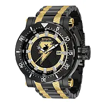 1 EDIO LIMITADA - Relgio masculino DC Comics Black Adam Automtico - 52 mm. Preto. Ouro 41159-N1