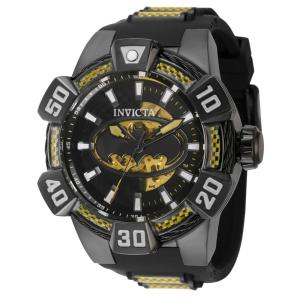 1 EDIO LIMITADA - Relgio Masculino DC Comics Automtico - 52mm. Preto. Amarelo 41069-N1
