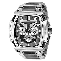 1 EDIO LIMITADA - Relgio masculino Star Wars Mandalorian - 53 mm. Ao. Bronze 37369-N1