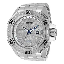 1 EDIO LIMITADA - Relgio Masculino SHAQ 3.13 Carat Diamond Automtico - 56mm. Ao 33779-N1
