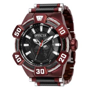 1 EDIO LIMITADA - Relgio masculino Star Wars Darth Vader Automtico - 52 mm. Vermelho. Preto. Ao 40979-N1