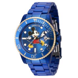 1 EDIO LIMITADA - Relgio masculino Disney Limited Edition Mickey Mouse - 40 mm. Azul 41199-N1