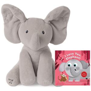 Pelúcia Elefante, GUND, Cinza