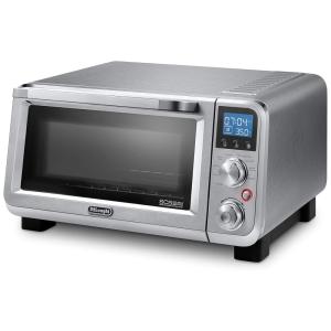 Forno Multifuncional de Convecção Livenza Compact 14L 1800W 9 Presets, DELONGHI, Prateado