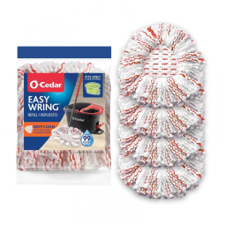 Refil Mop Microfibra Compatível com O Cedar, 4 Unidades