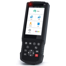 X431 Scanner de Motor Automotivo OBD2 15 Funções Especiais Quad Core Android 7.0, LAUNCH CRP479, Preto