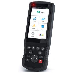 X431 Scanner de Motor Automotivo OBD2 15 Funções Especiais Quad Core Android 7.0, LAUNCH CRP479, Preto