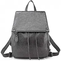 Everfunny Mochila Feminina Impermeável Anti Furto, Preta
