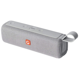 DOSS E go II Caixa de Som Bluetooth sem Fio Portátil à Prova dÁgua IPX6, 12W, até 12H, Cinza