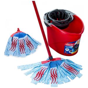 Mop Giratório com Balde e Refil Extra Vileda SuperMocio