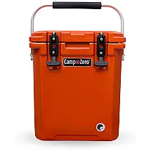 Cooler Térmico Portátil 16 Litros com Alça e Porta Copos, CAMP ZERO, Laranja