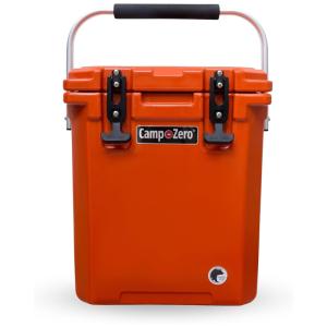 Cooler Térmico Portátil 16 Litros com Alça e Porta Copos, CAMP ZERO, Laranja