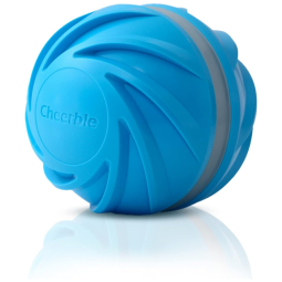 Cheerble Bola Autopropulsora para Cães, Recarregável via USB, Azul