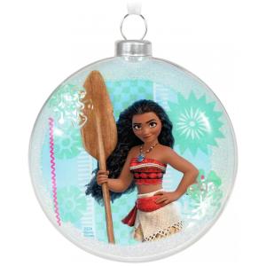 Enfeite de Natal Hallmark Keepsake, Disney Moana de Motunui em Vidro, Presente para Fãs da Disney