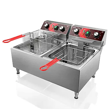 Fritadeira Elétrica Dupla Profissional 20