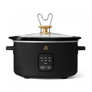 Panela elétrica Slow Cooker digital 4L Beautiful preta display touch programável 220V