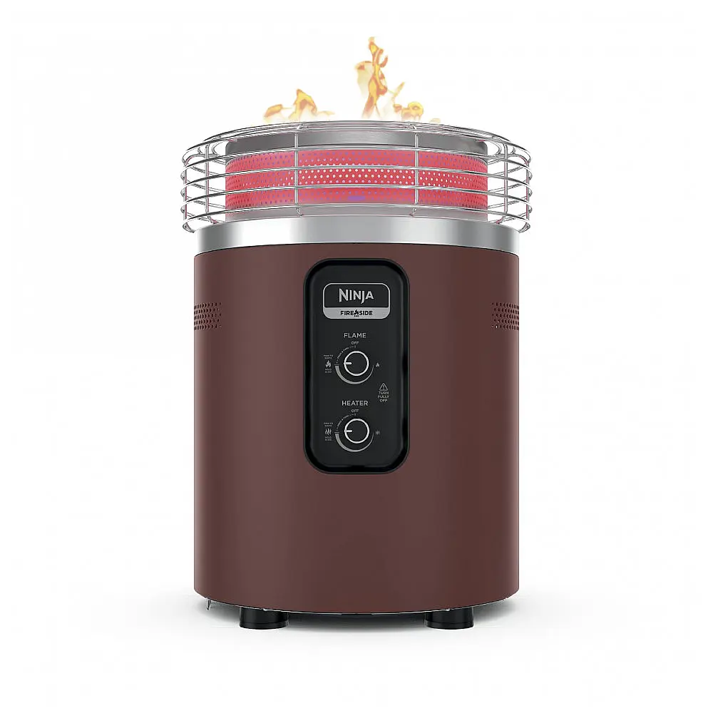 Aquecedor e Fogueira Externa Ninja Fireside360 OF101BR1 a Propano 80.000 BTU Cor Terracota