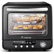 Forno 12 em 1, 20L 1250W, 110v, AAOBOSI Multifuncional, Preto