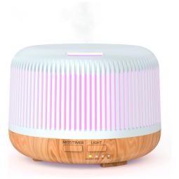 Umidificador Ultrassônico Portátil Pinci 300mL até 12H, 110V, Branco