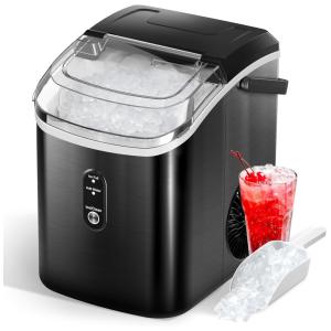 Máquina de Gelo até 11 kg em 24H Portátil, 110v, FREE VILLAGE, Preto