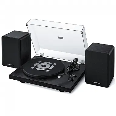 Toca-discos SoulBox S1 com Alto-falantes