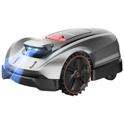 Cortador de Gramado Robô SUNSEEKER X3 Plus Cinza Prata - Sem Fio, AI+RTK, Até 1200 m², 6 Zonas, Mapeamento Inteligente