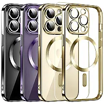 Capa para Iphone 14 Pro Max de Alta Resistencia, DOSNTO, Dourada