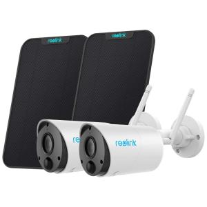 Eco Câmera de Segurança Externa sem Fio com Painel Solar 1080p, REOLINK, Branco