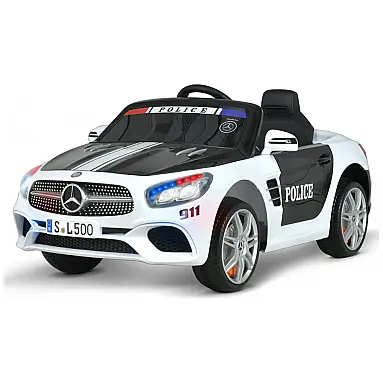 Carro Elétrico Policial 12V Recarregável