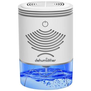 Desumidificador de Capacidade 1 L, 27W, Área 26 m2, Bivolt, TOMERSUN, Branco