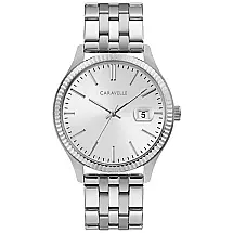 Relógio Masculino Analógico Quartzo, CARAVELLE 43B163, Prateado