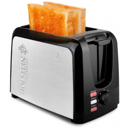 Torradeira Elétrica 2 Fatias com 7 Níveis de Tostagem, 110V, Holstein Housewares, Preta