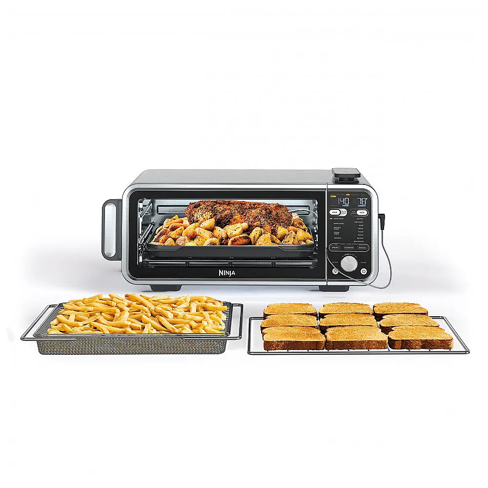 Forno de Bancada Ninja SP101 13 em 1 com Air Fryer e Termômetro Inteligente Aço Inox