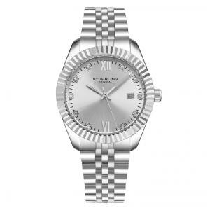 Relógio Stuhrling D24T Clássico em Prata - Estilo e Sofisticação em Seu Pulso.
