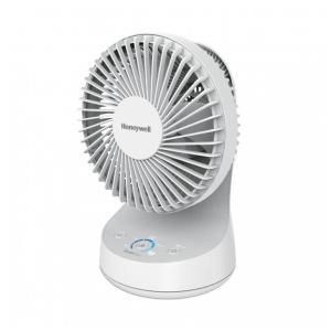Ventilador de Mesa Silencioso e com 5 Níveis de Potência, 110V 337W, Honeywell QuietSet 5, Branco