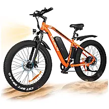 VARUN E Bikes para Homens Pico 750W Ebikes para Adultos Bicicleta Elétrica com Pneus Grossos Até 40km/h 96km com Bateria Removível de 48V