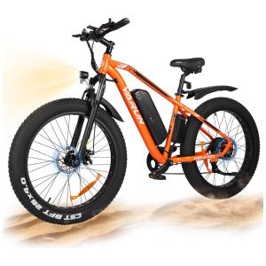 VARUN E Bikes para Homens Pico 750W Ebikes para Adultos Bicicleta Elétrica com Pneus Grossos Até 40km/h 96km com Bateria Removível de 48V