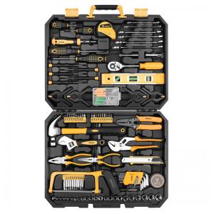 Mala de Ferramentas 168 Peças Caixa do Pai, DEKOPRO ET00654, Amarelo