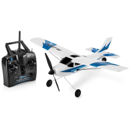 Top Race TR C285G Avião de Controle Remoto 2.4G Design 3CH, Branco, Idade Recomendada 14