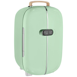 IKER Mini Geladeira para Skincare 12 Litros Portátil, 110V, 12V, Verde