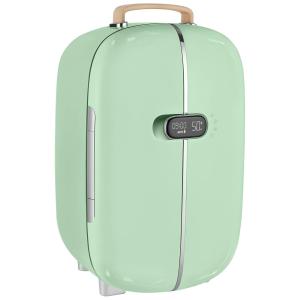 IKER Mini Geladeira para Skincare 12 Litros Portátil, 110V, 12V, Verde