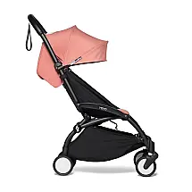 Carrinho de Bebê Leve e Compacto com Almofada de Assento e Dossel UV para Crianças de até 22 kg, Babyzen Yoyo2, Rosa