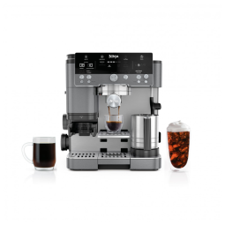 Máquina de Café Ninja Luxe Cafe Premier Series, Espresso, Gotejamento e Cold Brew Rápido, Moedor Integrado, Espumador HandsFree