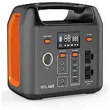 VOLO Estação de Energia Portátil 300W, 296Wh, 80000mAh Lithium AC, DC, USB, Lanterna