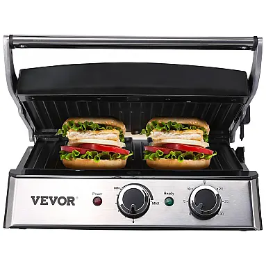 Grill Elétrico com Revestimento Antiaderente,