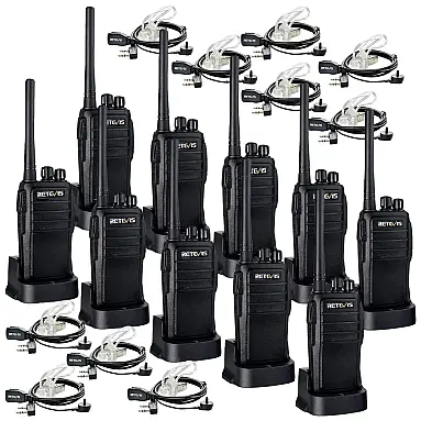 Rádio Comunicador Walkie Talkie Retevis