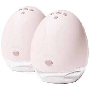 Bomba Tira Leite Elétrica com 4 Modos, 9 Níveis, Baixo Ruído e Bateria de Longa Duração, 2Un, NCVI, Rosa